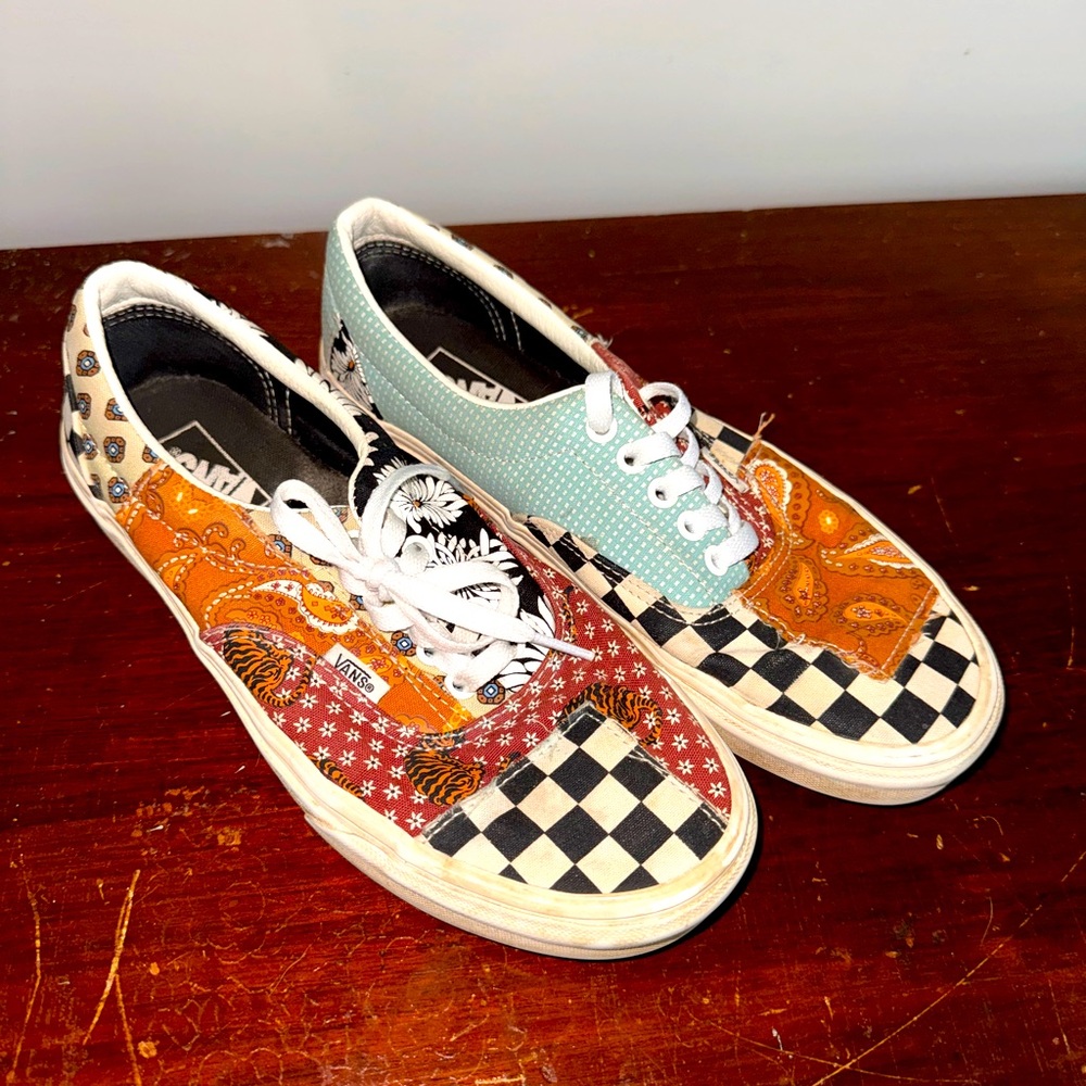 Vans Era Tiger Patchwork Sneakers